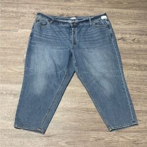 Classic Womens Plus Size Old Navy Blue Denim Jeans